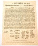The Declaration of Independence Document
