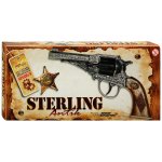 Vårrea-Leksaksrevolver Sterling-Antik