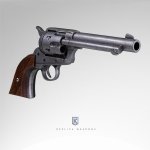 Replika Västernrevolver-Colt Peacemaker .45 Mörk metall